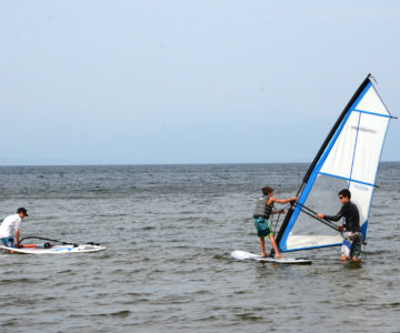 Windsurfing Camp at Burlington Surf Club