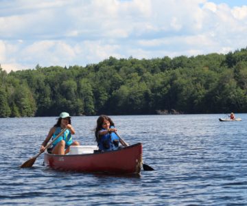 Canoeing at Water Wanderings