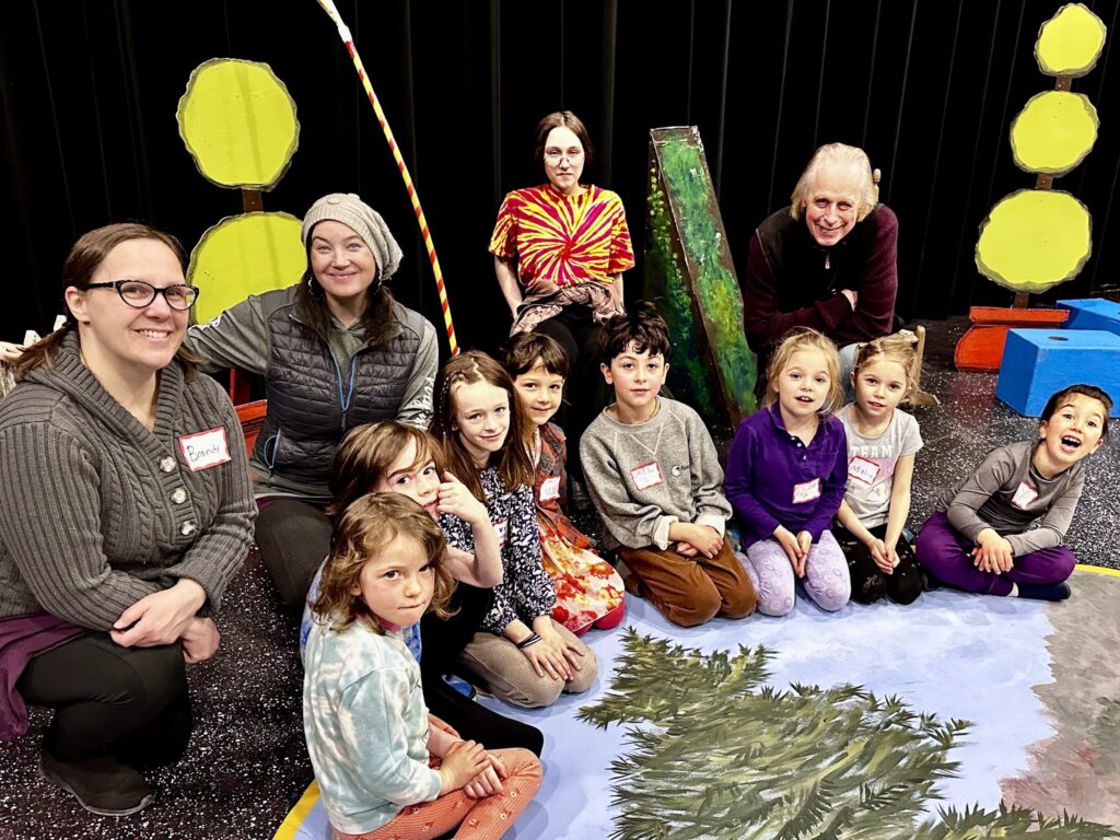 2025 group photo theater play intro camp spring 2025